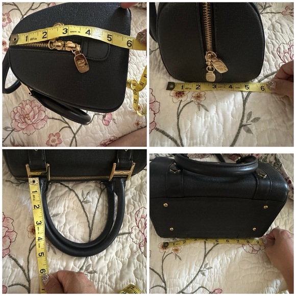 {VGUC} MCM cute leather hand bag - Picture 15 of 15